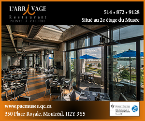 Pointe-à-Callière - Bistro L'Arrivage pave