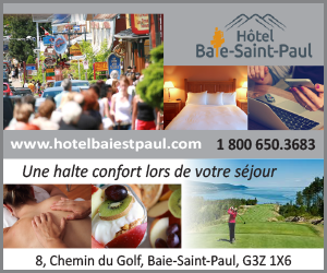 Hôtel Baie Saint-Paul pave