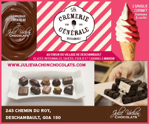 Julie Vachon Chocolats pave
