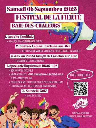 Fierté LGBT+ Baie Chaleurs Fierté LGBT+ Baie Chaleurs